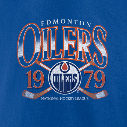 Fanatics Edmonton Oilers First Graphic Men's Blue T Shirt