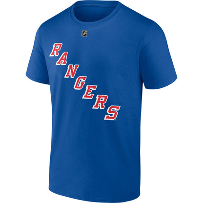 Fanatics New York Rangers Artemi Panarin Name And Number Blue T Shirt