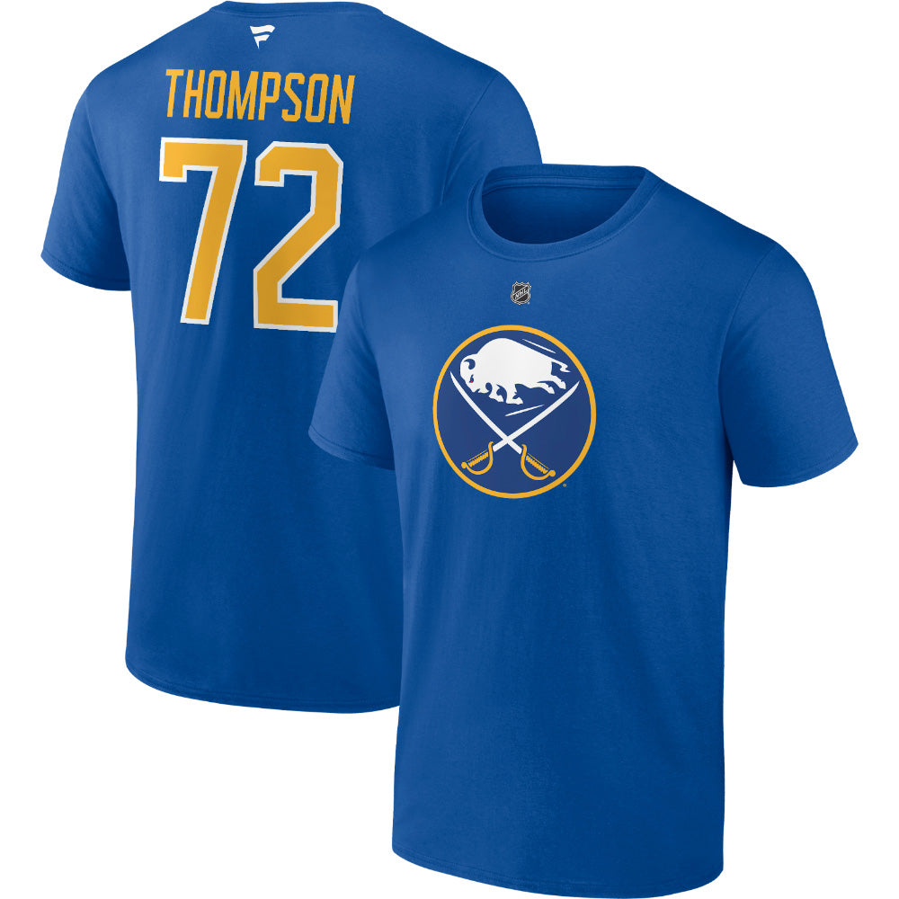 FANATICS BUFFALO SABRES TAGE THOMPSON NAME AND NUMBER T SHIRT