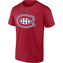 FANATICS MONTREAL CANADIENS JURAJ SLAFKOVSKY NAME AND NUMBER T SHIRT