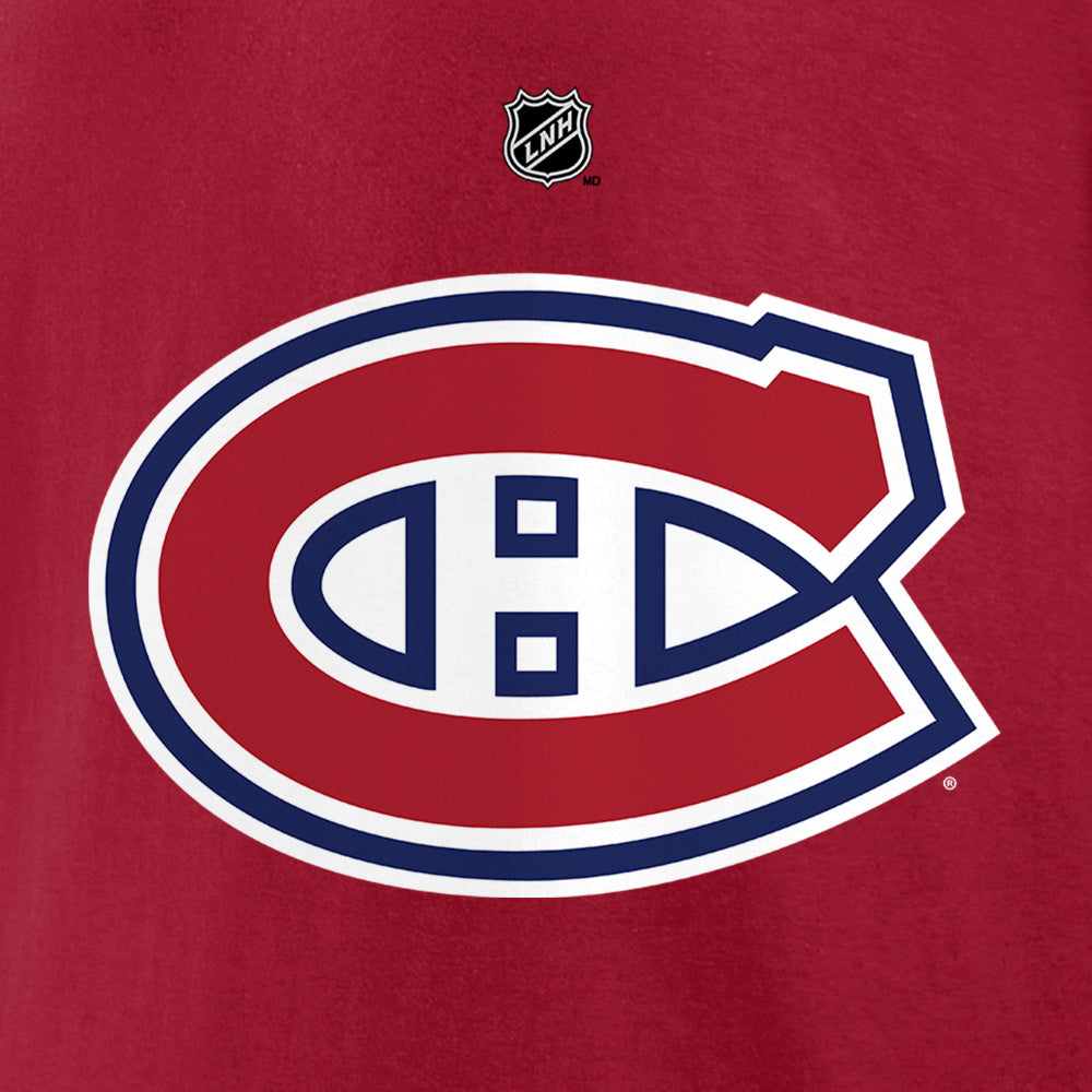 FANATICS MONTREAL CANADIENS JURAJ SLAFKOVSKY NAME AND NUMBER T SHIRT