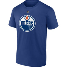 FANATICS EDMONTON OILERS ZACH HYMAN NAME AND NUMBER T SHIRT