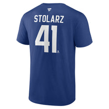 Toronto Maple Leafs Anthony Stolarz Name and Number T-Shirt