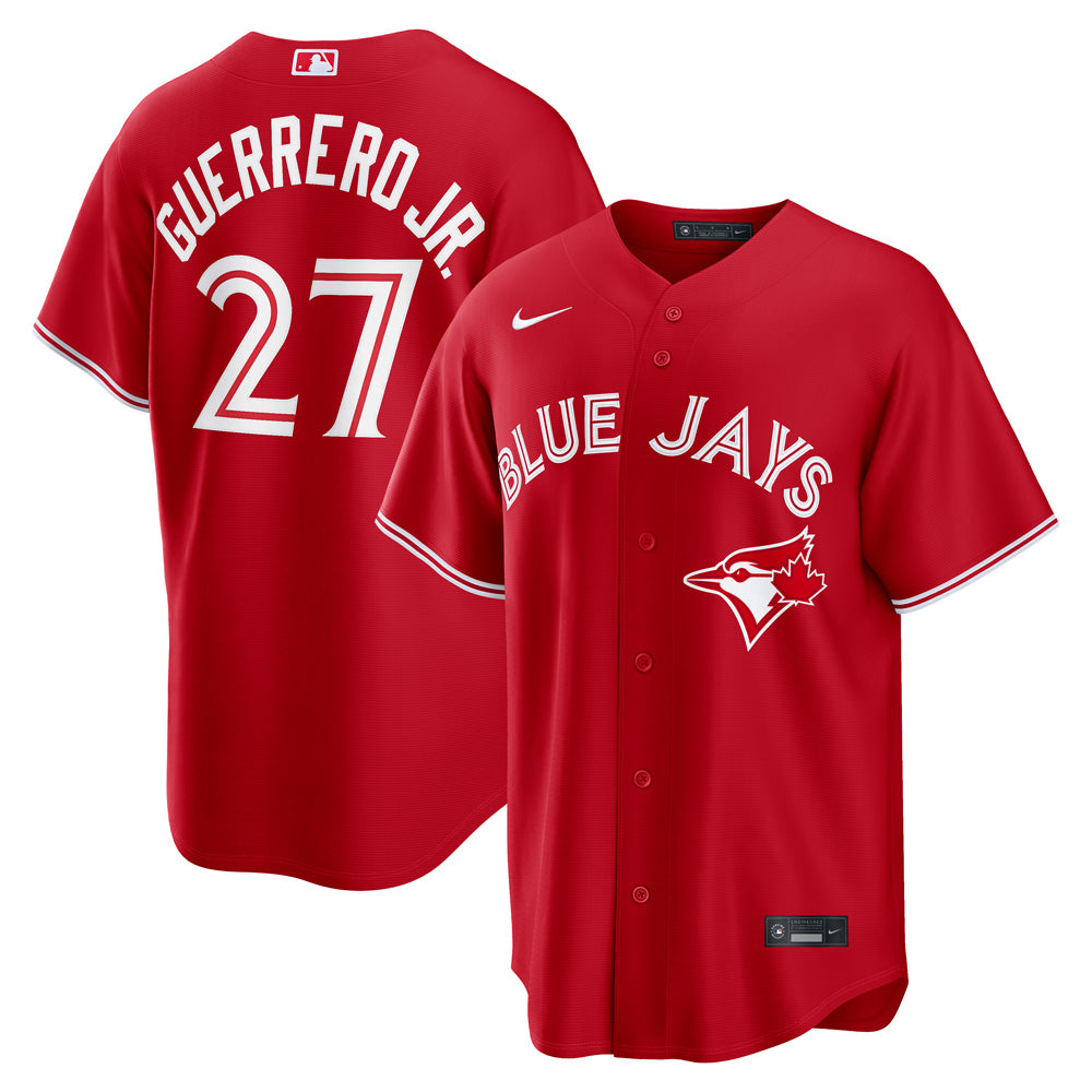 Toronto Blue Jays Vladimir Guerrero Jr Replica Alternate Jersey - Red