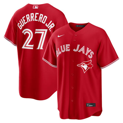 Toronto Blue Jays Vladimir Guerrero Jr Replica Alternate Jersey - Red