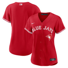 Womens Toronto Blue Jays Replica Alternate Jersey - Red