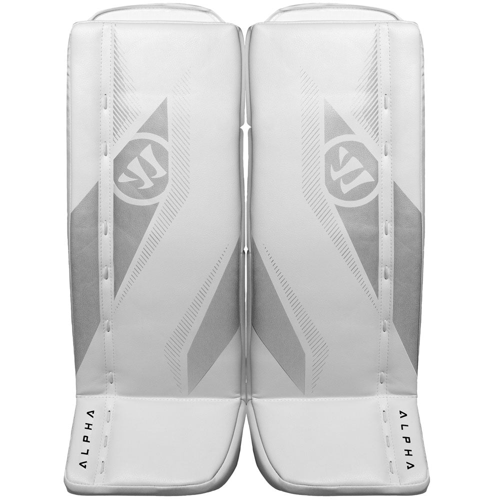 Warrior Alpha Surge S30 Youth White Goalie Pads