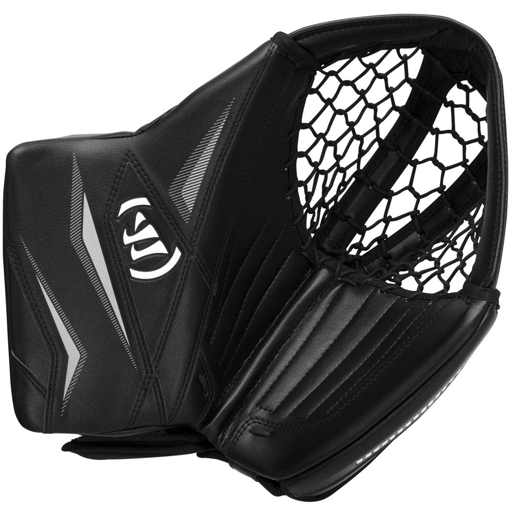 Warrior Alpha Surge S50 Senior 75 Degree Black Goalie Catcher