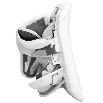 Warrior Alpha Surge S50 Intermediate High Curve White Goalie Blocker