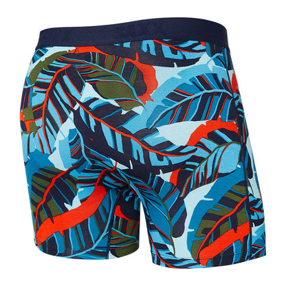 SAXX VIBE BLUE JUNGLE BOXERS