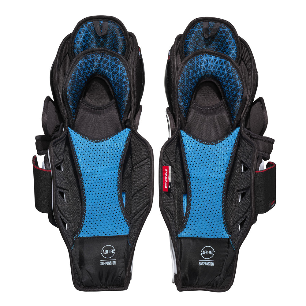 CCM JETSPEED FT8 SENIOR HOCKEY SHIN PADS