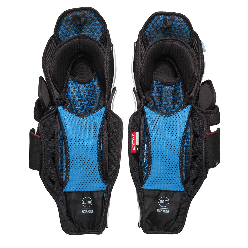 CCM JETSPEED FT8 PRO SENIOR HOCKEY SHIN PADS