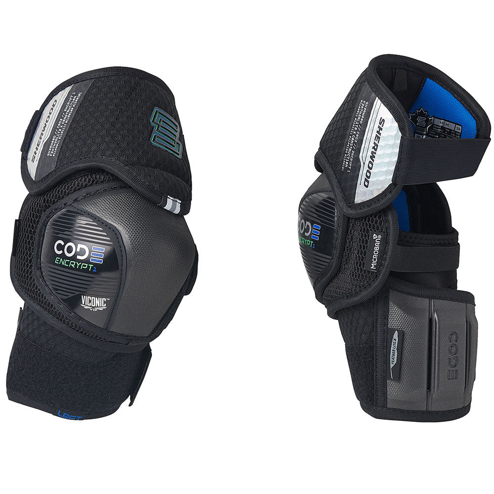 SHERWOOD CODE ENCRYPT 1 JUNIOR ELBOW PADS