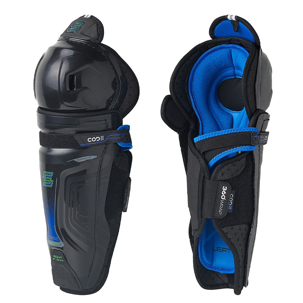 SHERWOOD CODE ENCRYPT 2 JUNIOR SHIN PADS