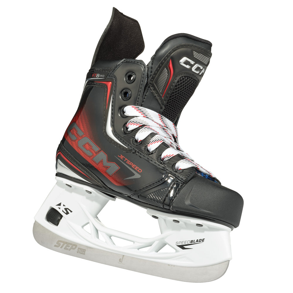 Ccm Jetspeed Ft8 Pro Youth Step Steel Hockey Skates
