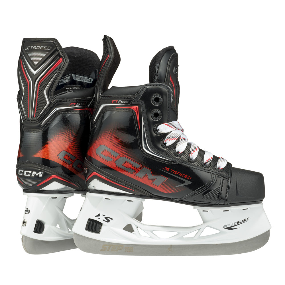 Ccm Jetspeed Ft8 Pro Youth Step Steel Hockey Skates