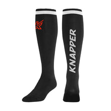 KNAPPER JUNIOR HIGH SOCKS BLACK