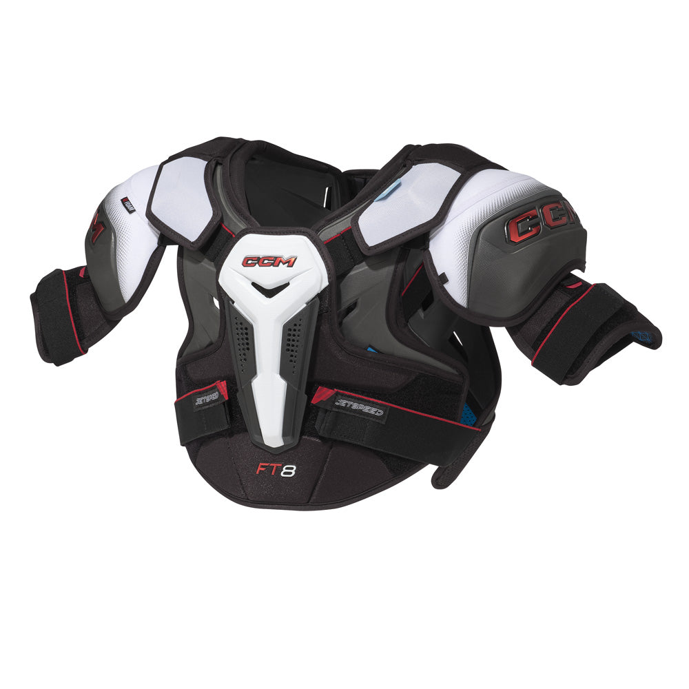 CCM JETSPEED FT8 JUNIOR HOCKEY SHOULDER PADS