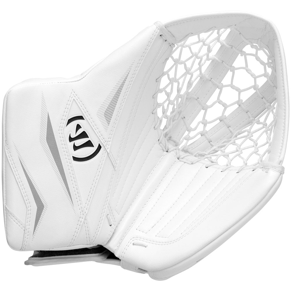 Warrior Alpha Surge Senior 75 Degree White Goalie Catcher
