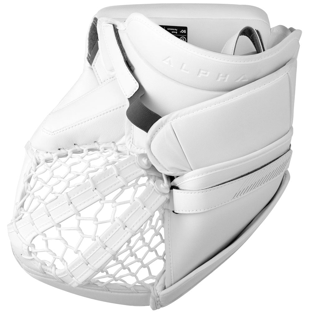 Warrior Alpha Surge Senior 90 Degree White Goalie Catcher
