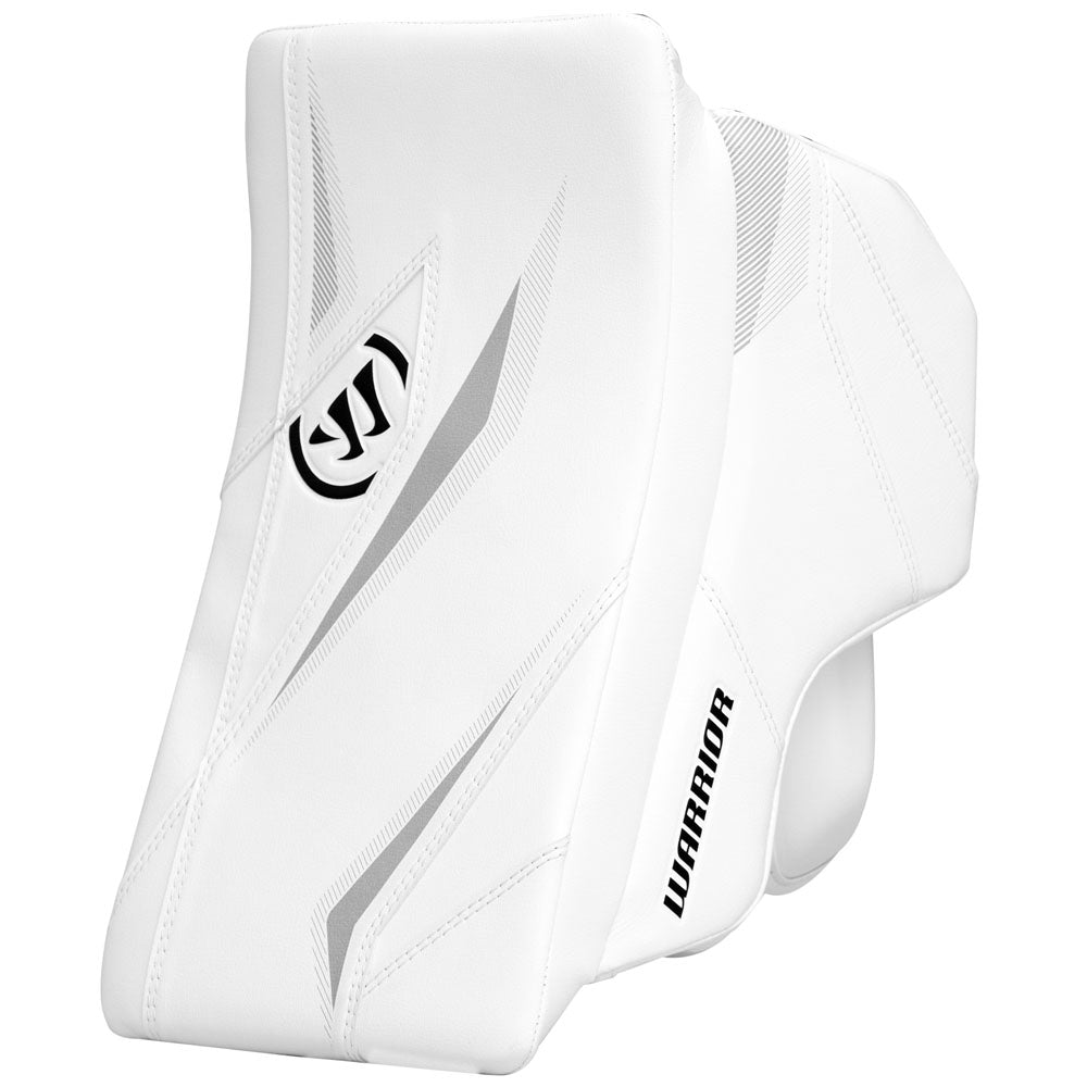 Warrior Alpha Surge Senior Mid Curve White Goalie Blockers