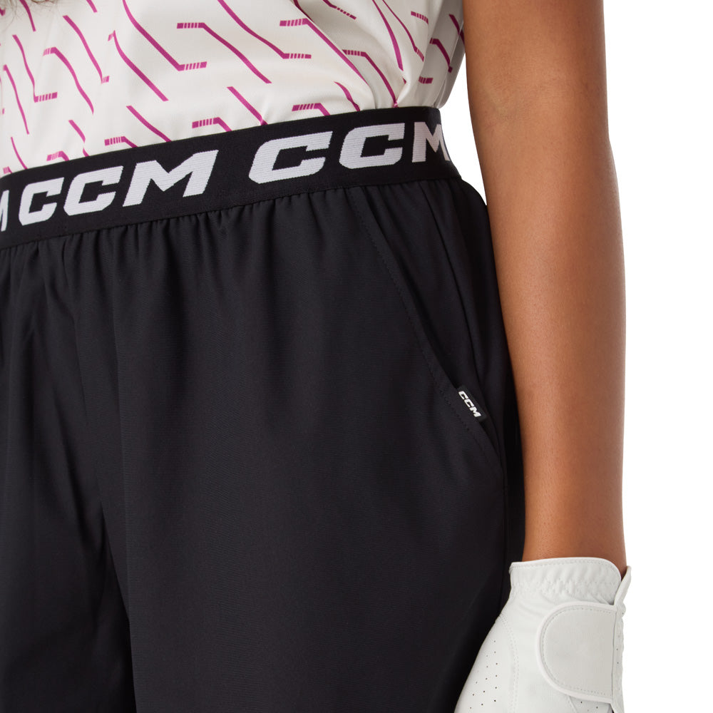 CCM GOLF WOMEN'S BLACK SHORTS