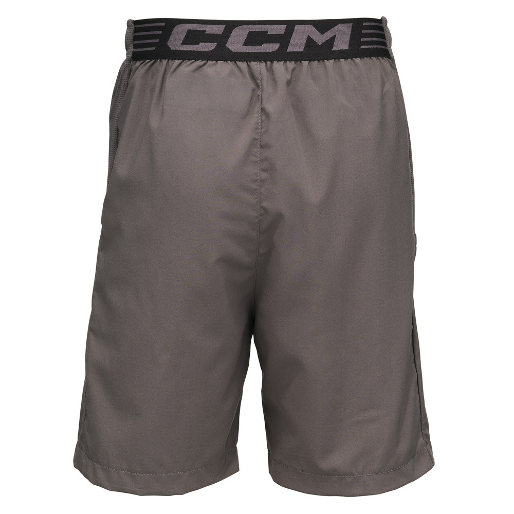 CCM Premium Woven Youth Grey Shorts