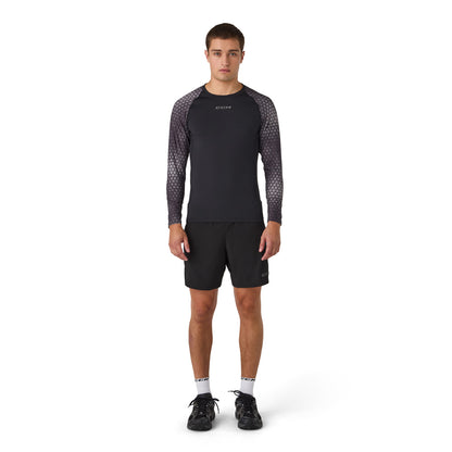 CCM Men's 2-In-1 Grey Training Shorts