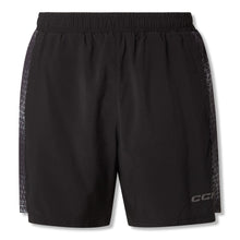 CCM Men's 2-In-1 Grey Training Shorts