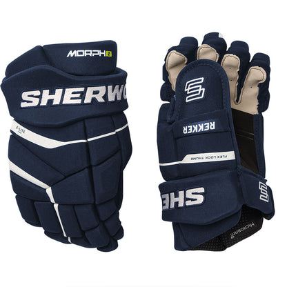 Sherwood Rekker Morph 2 Junior Hockey Gloves