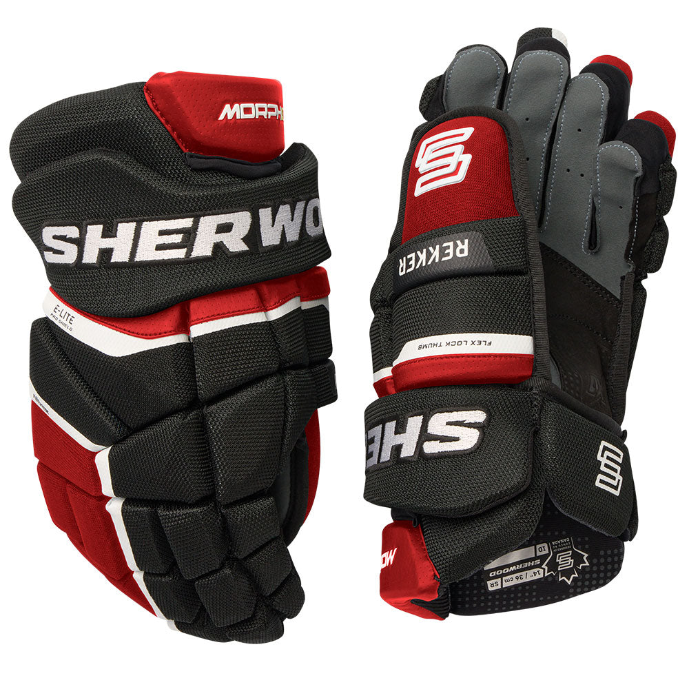Sherwood Rekker Morph Pro Junior Hockey Gloves