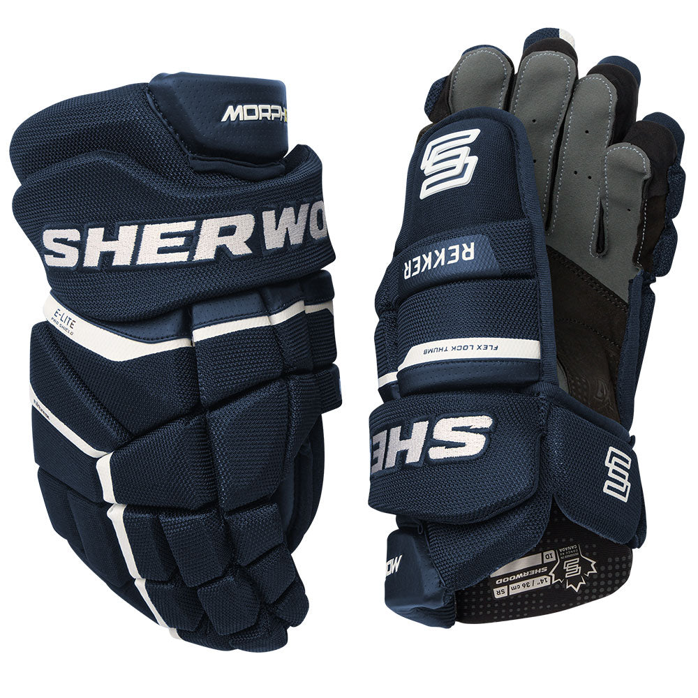 Sherwood Rekker Morph Pro Junior Hockey Gloves