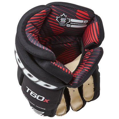 Sherwood T60X Junior Hockey Gloves