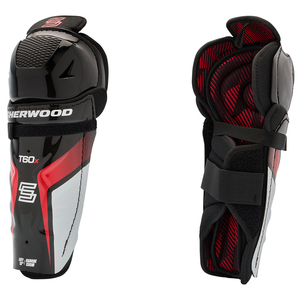 Sherwood T60X Junior Hockey Shin Pads