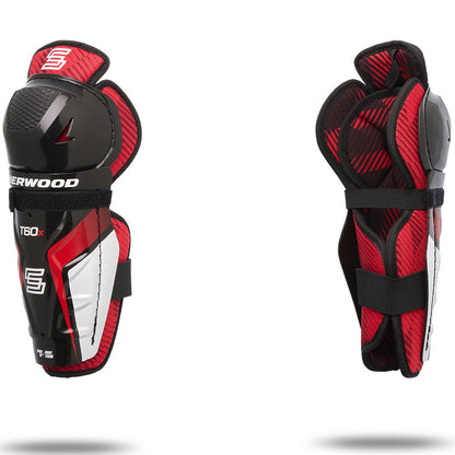 Sherwood T60X Youth Hockey Shin Pads