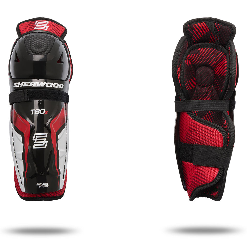 Sherwood T60X Youth Hockey Shin Pads