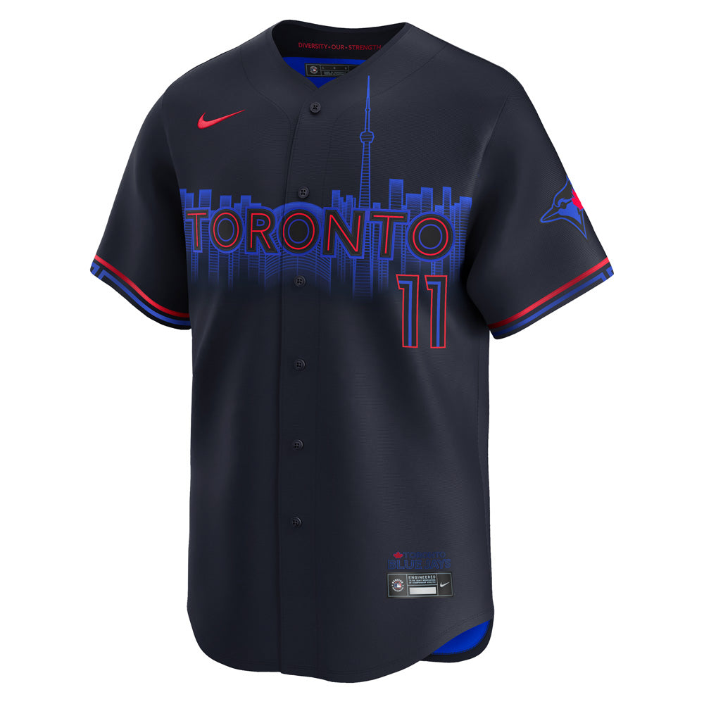 Nike Toronto Blue Jays Bo Bichette 2024 City Connect Adult Nike Toronto Blue Jays Bo Bichette 2024 City Connect Adult