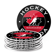 TEAM CANADA STRIPE COASTER 8 PACK
