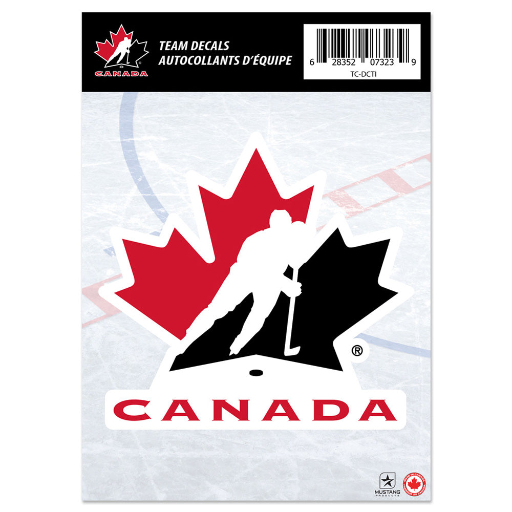 TEAM CANADA PRIMARY TEAM 5X7 DECAL