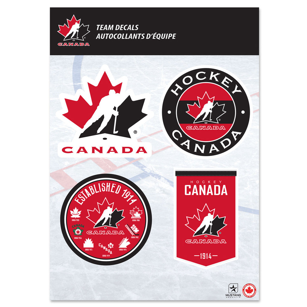 TEAM CANADA 5X7 MINI DECAL SET