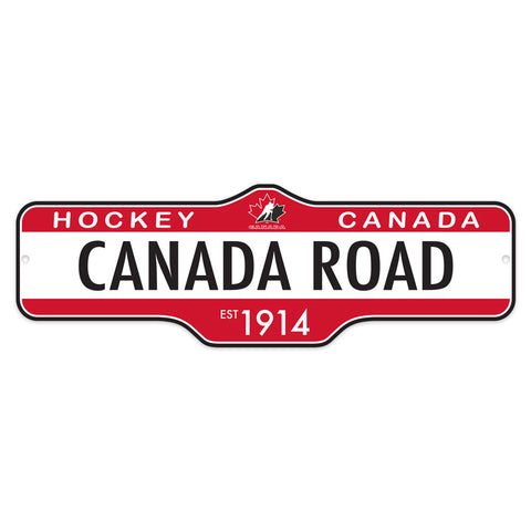 TEAM CANADA 8X23 DELUXE STREET SIGN 