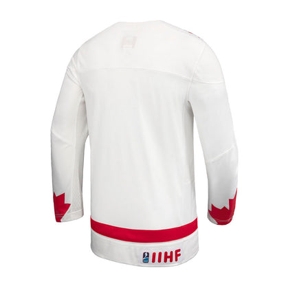 TEAM CANADA ADULT WHITE HOCKEY JERSEY