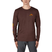GONGSHOW WINNING PEAK BROWN LONG SLEEVE SHIRT