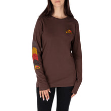 GONGSHOW WINNING PEAK BROWN LONG SLEEVE SHIRT