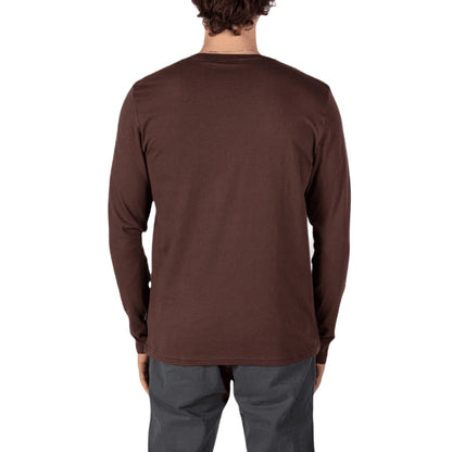 GONGSHOW WINNING PEAK BROWN LONG SLEEVE SHIRT
