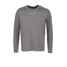 CCM GREY LONG SLEEVE TRAINING SHIRT