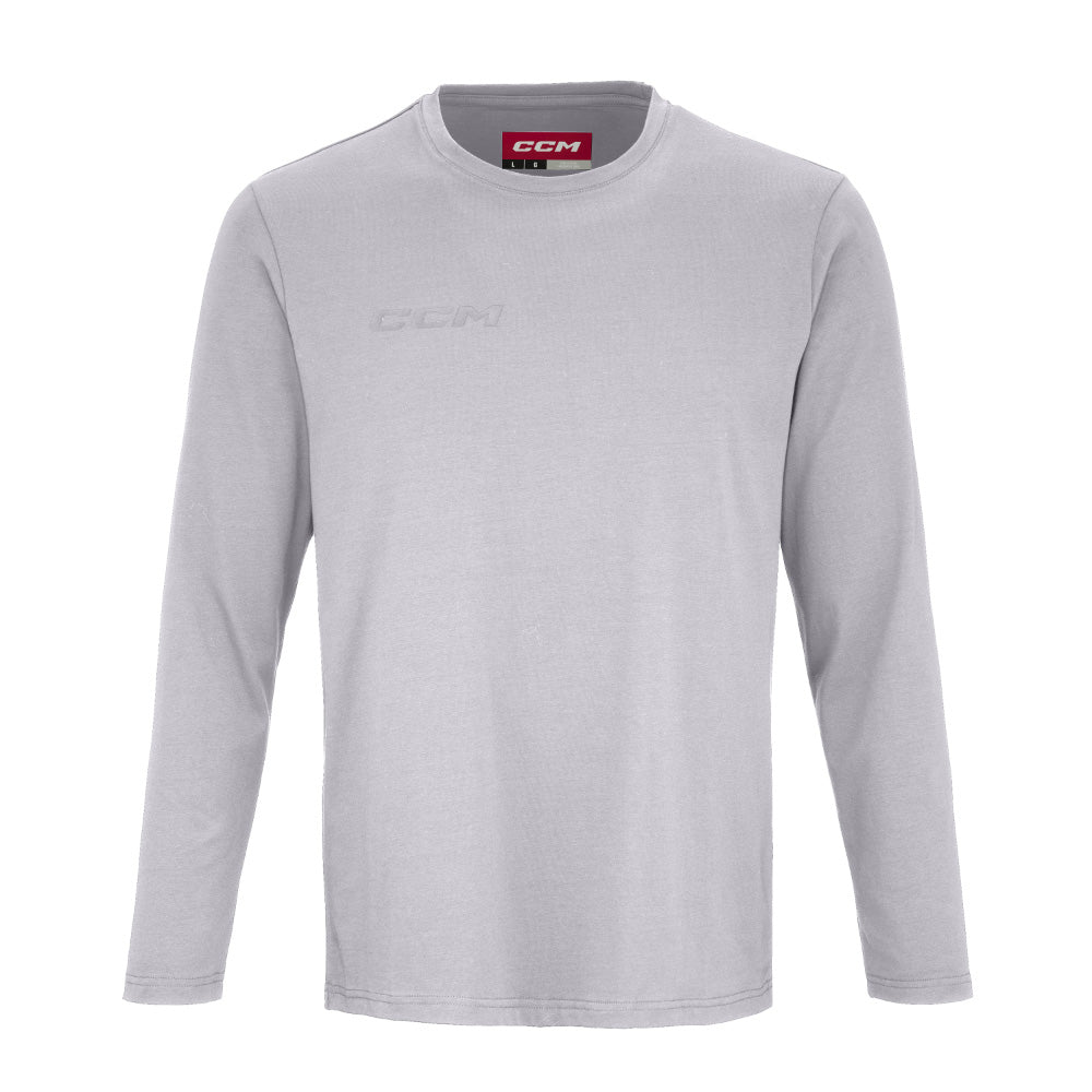 CCM CORE GREY LONG SLEEVE SHIRT