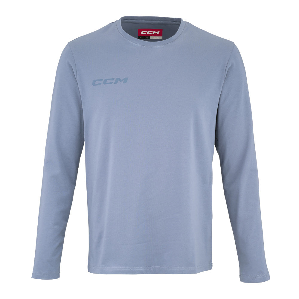 CCM CORE LONG SLEEVE T SHIRT - BLUE
