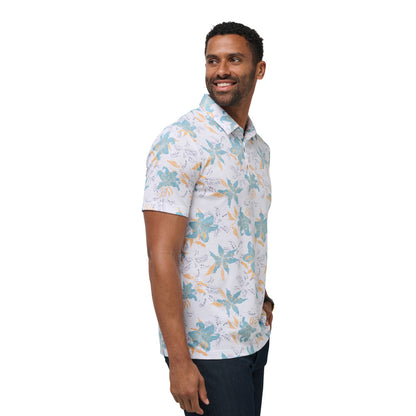 TRAVISMATHEW PARADISE PEAK WHITE POLO