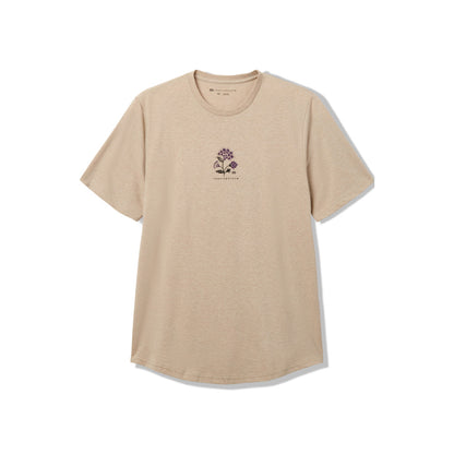 TRAVISMATHEW FADING SUNLIGHT OXFORD TAN T-SHIRT